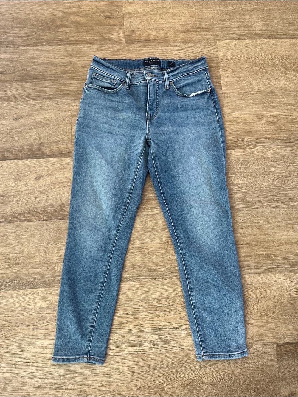 Lucky Brand Skinny Mid Rise Crop Ava Jeans Women’s Size 6/28